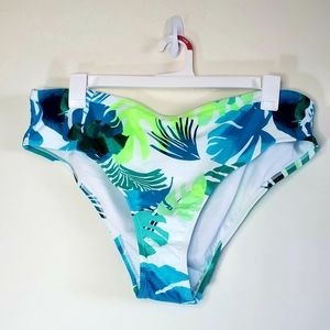 Xhilaration Women's Swim Tropical Hipster Bottom Size 20/22 NEW